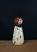 Cream Cupcake Sprinkles Girl Peg Doll, made by Our Backyard Studio in Mill Creek, WA!