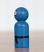 Blue Ninja Peg Doll, made by Our Backyard Studio in Mill Creek, WA