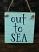 Out to Sea Reclaimed Wood Sign, by Our Backyard Studio