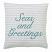 Arielle Seas and Greetings Throw Pillow Cover