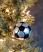 Glass Soccer Ball Ornament, by Raz Imports