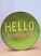 Hello Sunshine Hand-painted Plate, hand painted in the USA