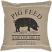 Sawyer Mill Pig Pillow, by VHC Brands.