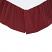 Solid Burgundy Bed Skirt, by Olivia's Heartland