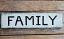 Family Distressed Sign