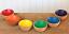 Rainbow Mini Sorting Bowl Set