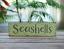 Seashells Wood Sign 