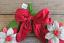 Celebrate the Season Fabric Wreath with Poinsettias
