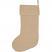 Jute Burlap Natural 20 inch Stocking by VHC Brands at The Weed Patch