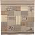 Sawyer Mill Charcoal Stenciled Patchwork Shower Curtain 72x72 by VHC Brands at The Weed Patch