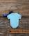 Blue Baby Bodysuit Personalized Ornament