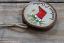Baby's 1st Christmas Stocking Wood Slice Ornament