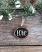 Personalized Love Wood Slice Ornament