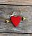 Heart with Arrow Personalized Ornament