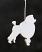 Poodle Personalized Ornament