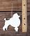 Poodle Personalized Ornament