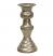 5.5 inch Pewter Look Alette Candle Holder