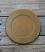 Mustard Distressed 9.5 inch Candle Plate