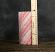 Candy Cane Battery Pillar Candle with Timer