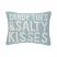 Sandy Toes and Salty Kisses Hooked Pillow