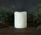 2 x 2.25 inch Frosty White Votive Candle with Timer