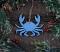Blue Crab Personalized Ornament