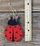 Red Ladybug Personalized Ornament