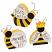 Bee Chunky Shelf Sitter Signs