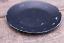 Black Distressed 6 inch Candle Plate