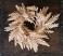 Beige Pampas Grass Candle Ring