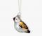 Colorful Bird Glass Ornament