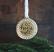Gold Oh Holy Night Hand Painted Ceramic Ornament