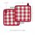 Annie Buffalo Check Red Pot Holders
