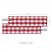 Annie Buffalo Check Red 48 inch Table Runner