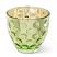 Green Dimpled Tealight Cup