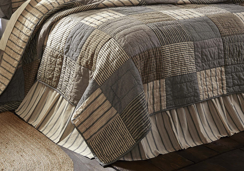 Sawyer Mill Bed Skirt, by VHC Brands.