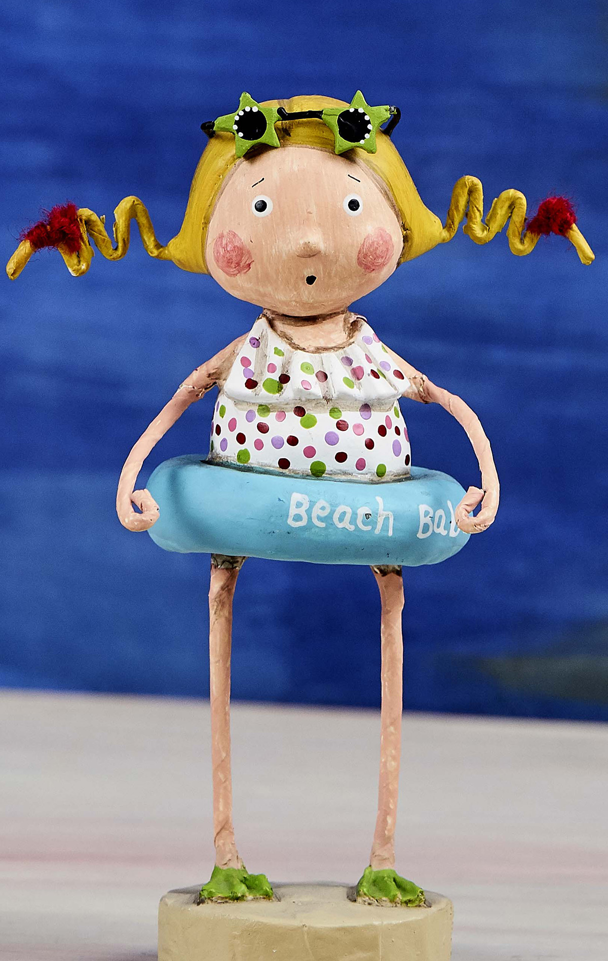 LORI MITCHELL ~ Beach Babe ~ Summer Swim Girl Figurine ~ Free Shipping! 