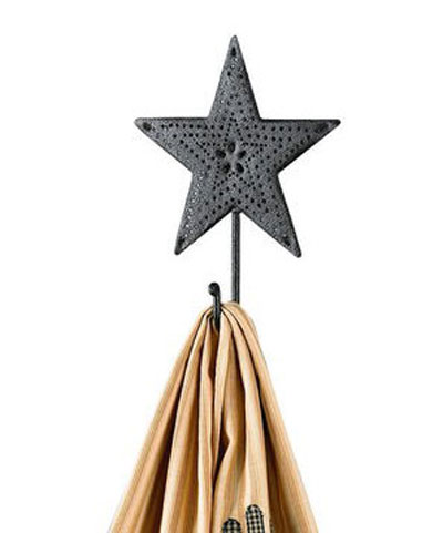 Black Star Single Hook, by Park Designs