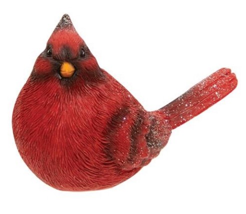 Set of 2-4 Inches High FICITI G105394 Cardinal Figurine Birds Decoration 
