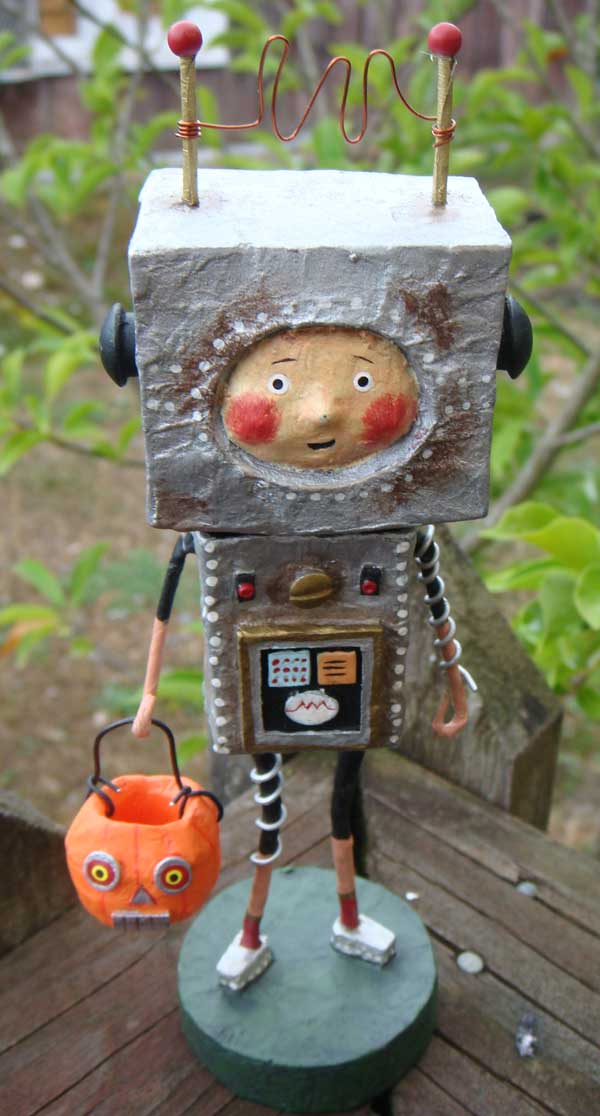 Robby Robot, by Lori Mitchell