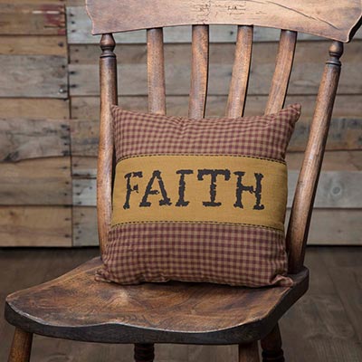 Heritage Farms Faith Throw Pillow