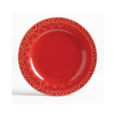 Sierra Stoneware Plate - Cayenne