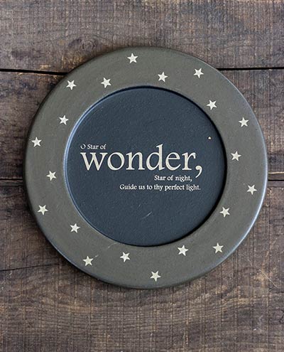 Christmas Star Light Plate - Star of Wonder