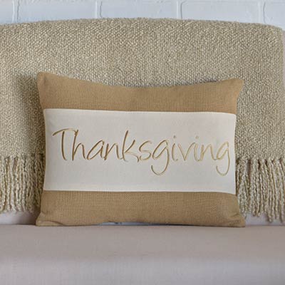 Thanksgiving Decorative Pillow