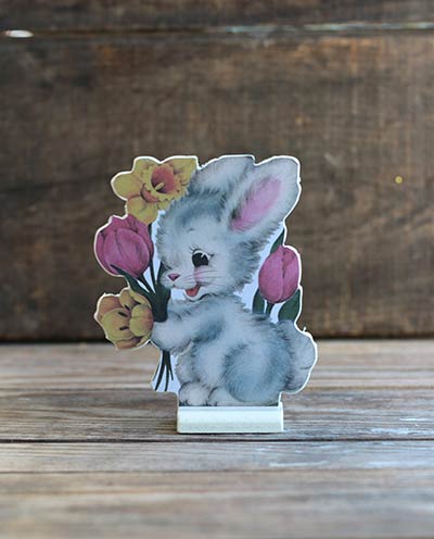 UNPAINTED Giant Rabbit Sign DIY Craft Bunny Easter Wonderland Animal Farm