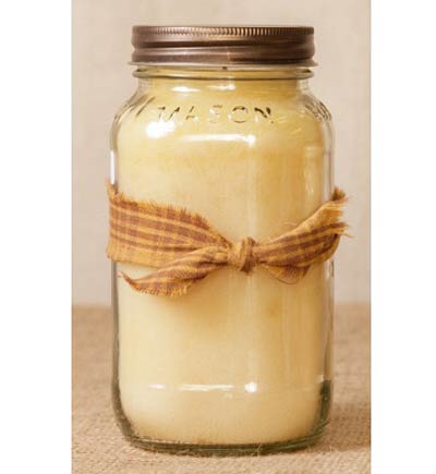 French Vanilla Mason Jar Candle - 16 oz