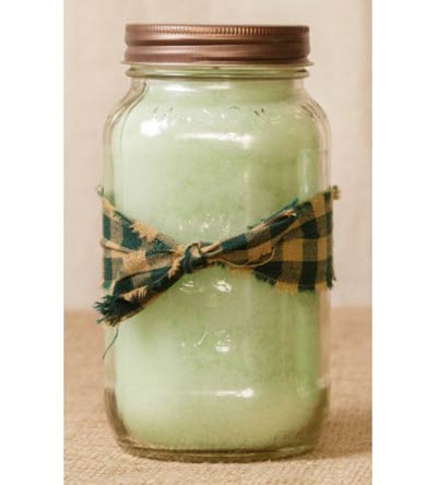 Honeydew Melon Mason Jar Candle - 16 oz