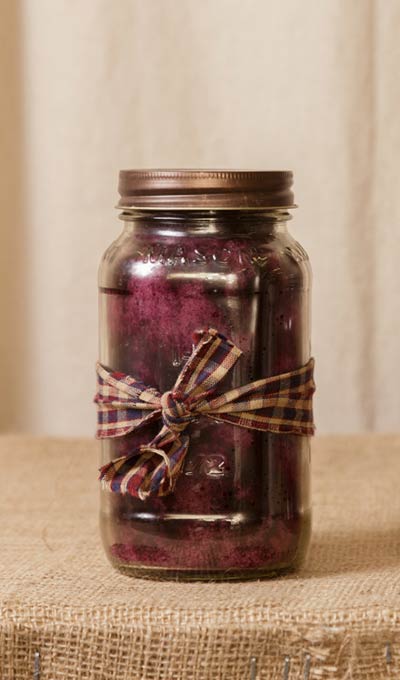 Black Cherry Mason Jar Candle - 16 oz