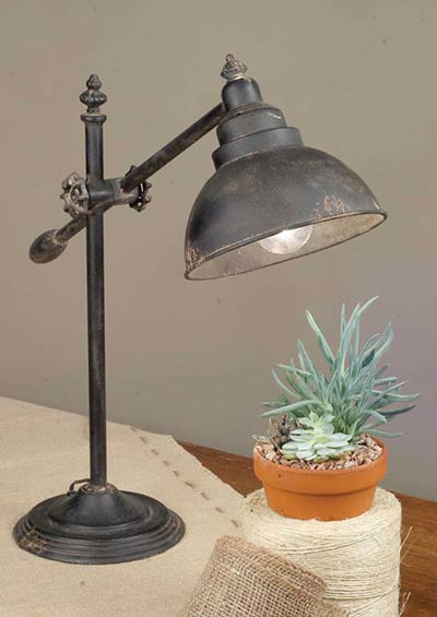 Industrial Swing Arm Desk Lamp By Ctw, Industrial Swing Arm Lamp