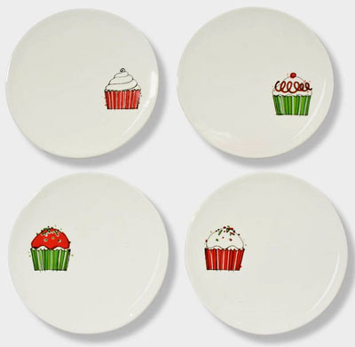 Cupcake Dessert Plate